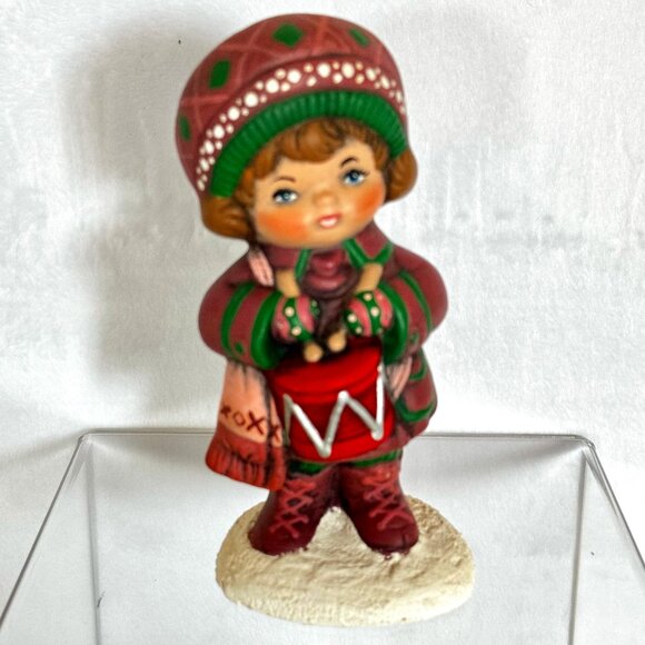 Vintage Christmas Ceramic Napcoware Drummer Boy Figurine Japan - Picture 1 of 5